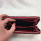 Gucci Red Arabesque Zippy Wallet