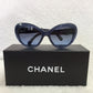 Authentic Chanel Blue Flower Sunglasses