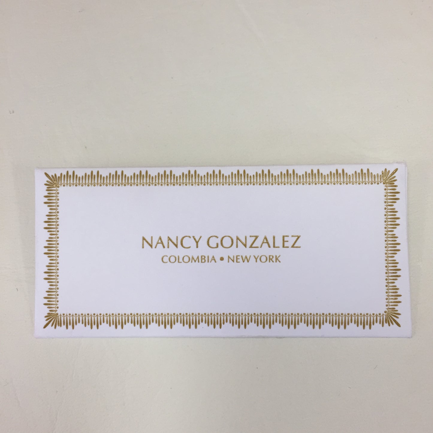 Authentic Nancy Gonzalez Fuschia Glazed Croc Flower Gotham Clutch
