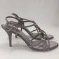 Authentic Rene Caovilla Taupe Selina Strass 85 Sandals Women's Size 38.5