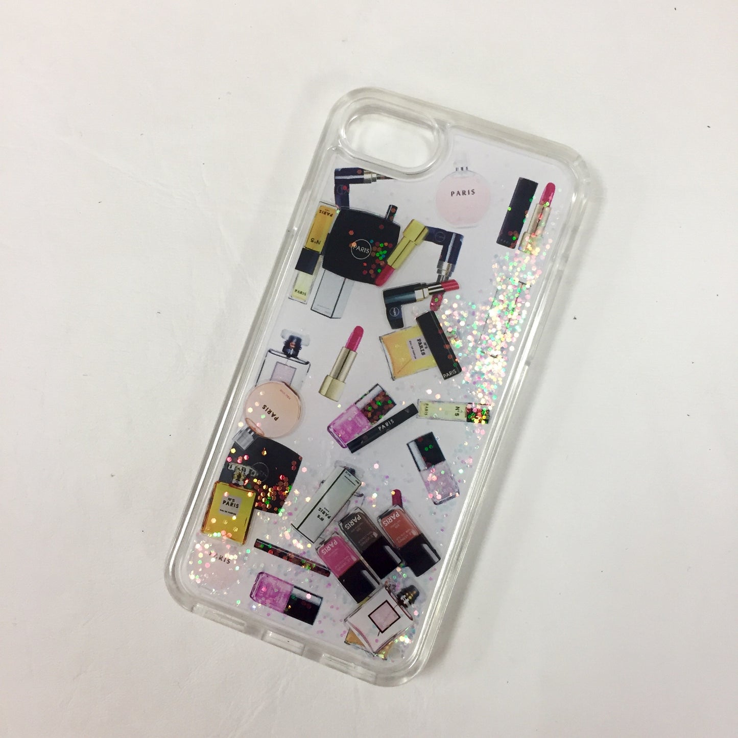 Authentic Glitter Makeup "Waterfall" iPhone Case