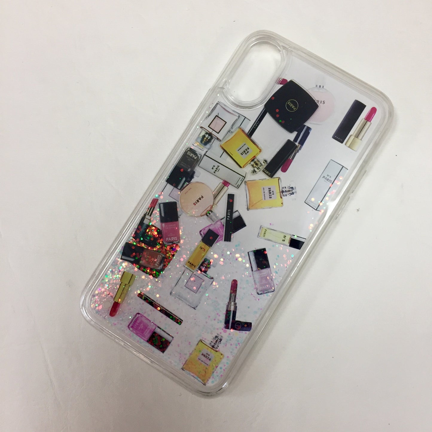 Authentic Glitter Makeup "Waterfall" iPhone Case