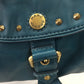 Authentic Marc By Marc Jacobs Teal Studded Shoulder Strap