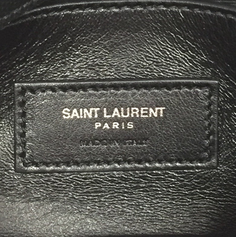Authentic Saint Laurent Small West Hollywood Nero