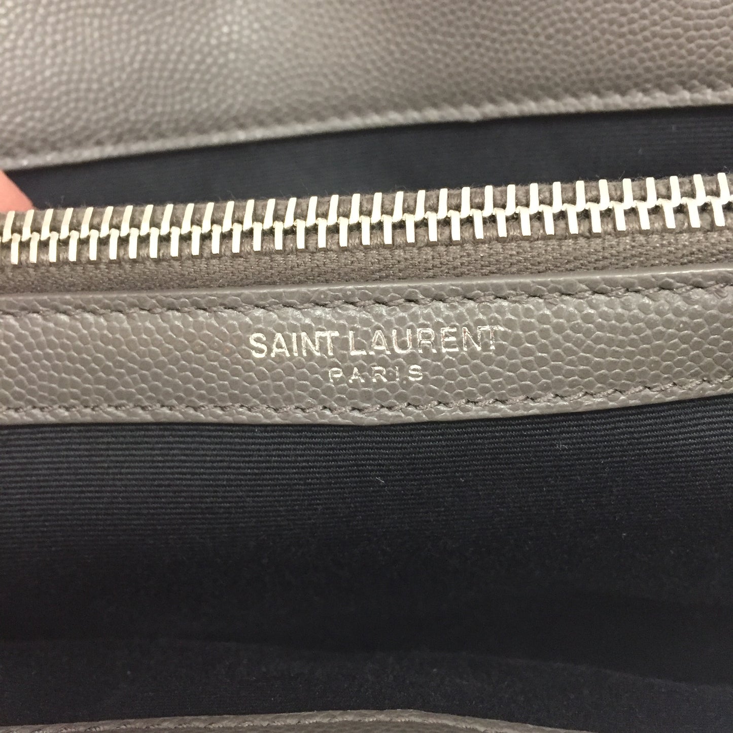 Authentic Saint Laurent Medium West Hollywood Bag- Earth