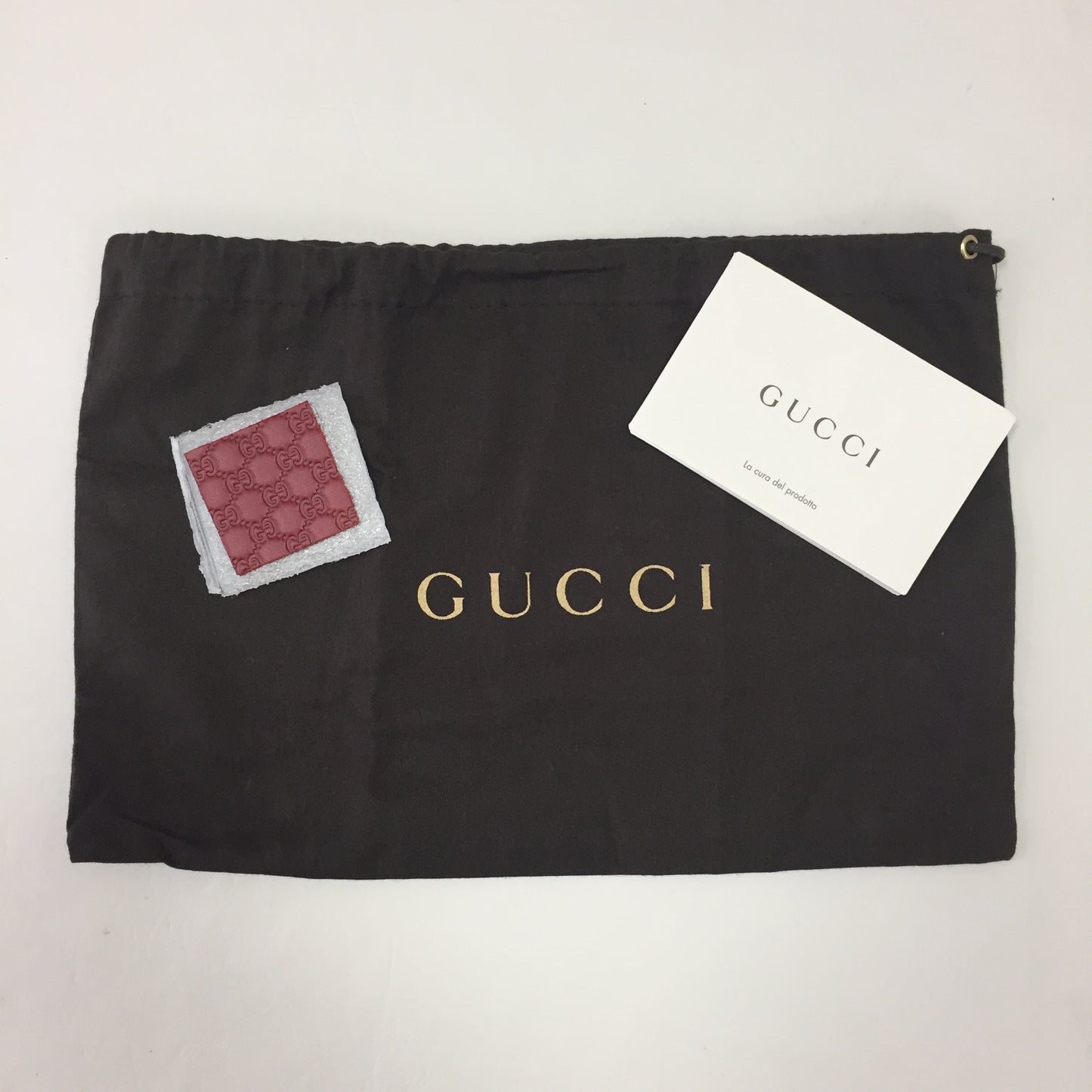 Gucci Red Micro Emily Cross Body Bag