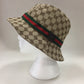 Authentic Gucci Supreme Canvas And Web Bucket Hat
