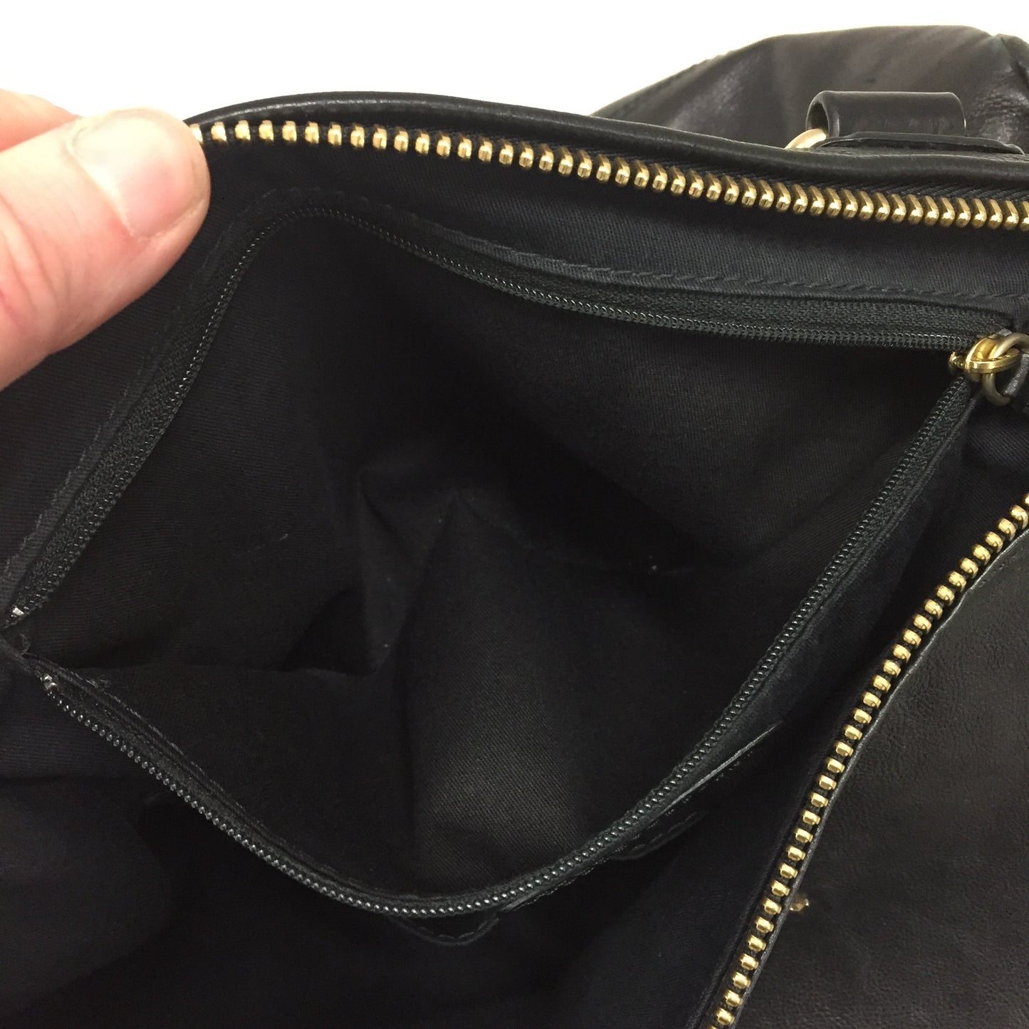Authentic Givenchy Black Leather Braided Handle Pandora