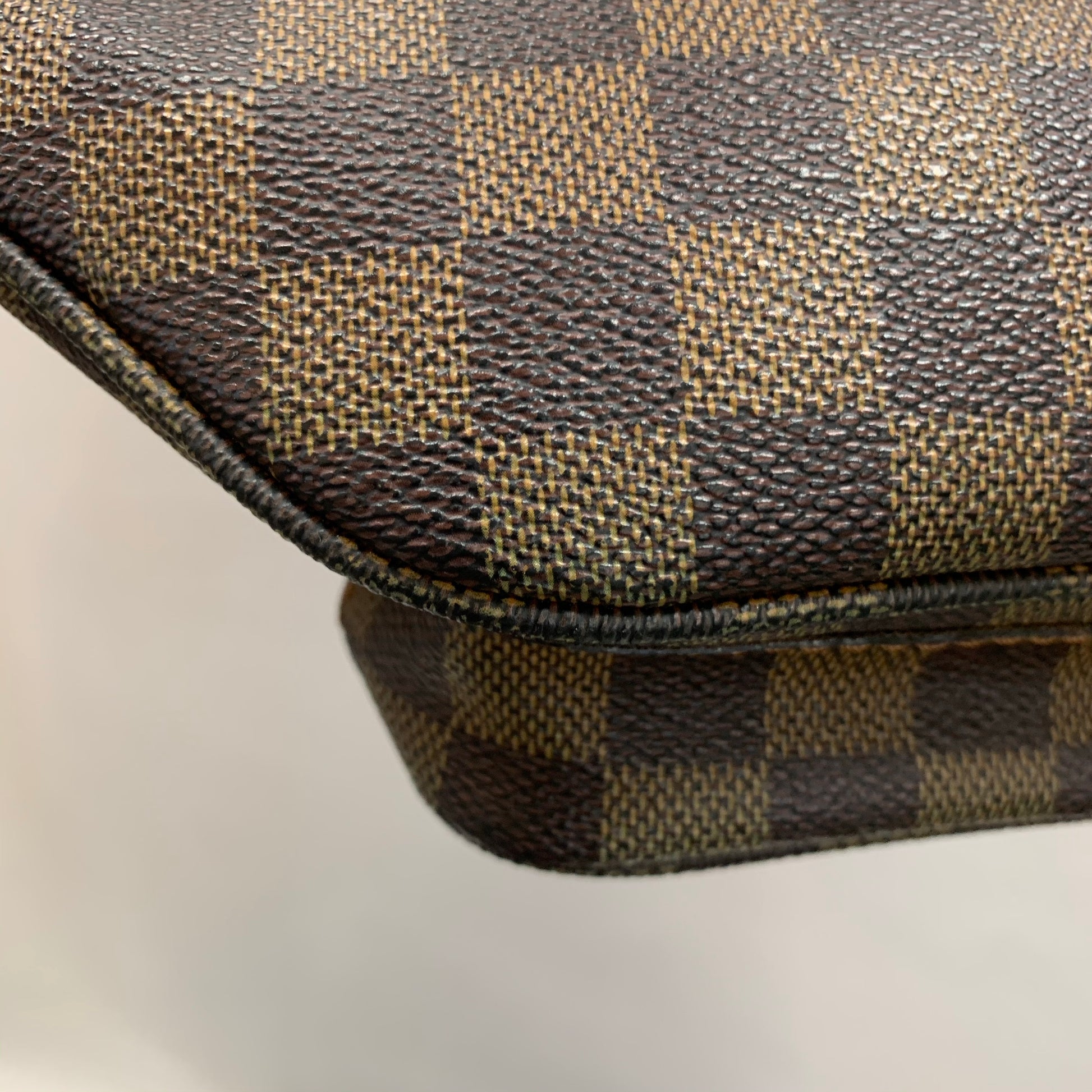 Authentic Louis Vuitton Damier Ebene Melville Bum Bag – Luxe Touch Luxury  Resale