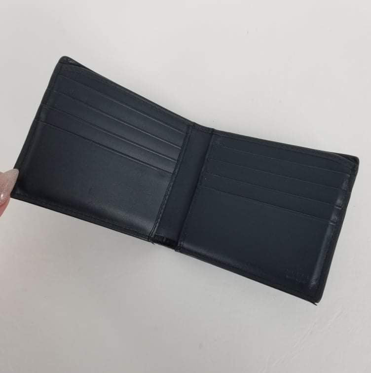 Authentic Gucci Monogram Kingsnake Bi Fold Wallet