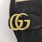 Authentic Gucci Black Suede G Flats
