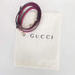 Authentic Gucci Fuchsia Leather Bamboo Shopper Tote Medium