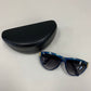 Authentic Saint Laurent Blue Marbled Sunglasses