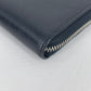 Authentic Gucci Black Morpheus Fluffy Crackled Leather Wallet