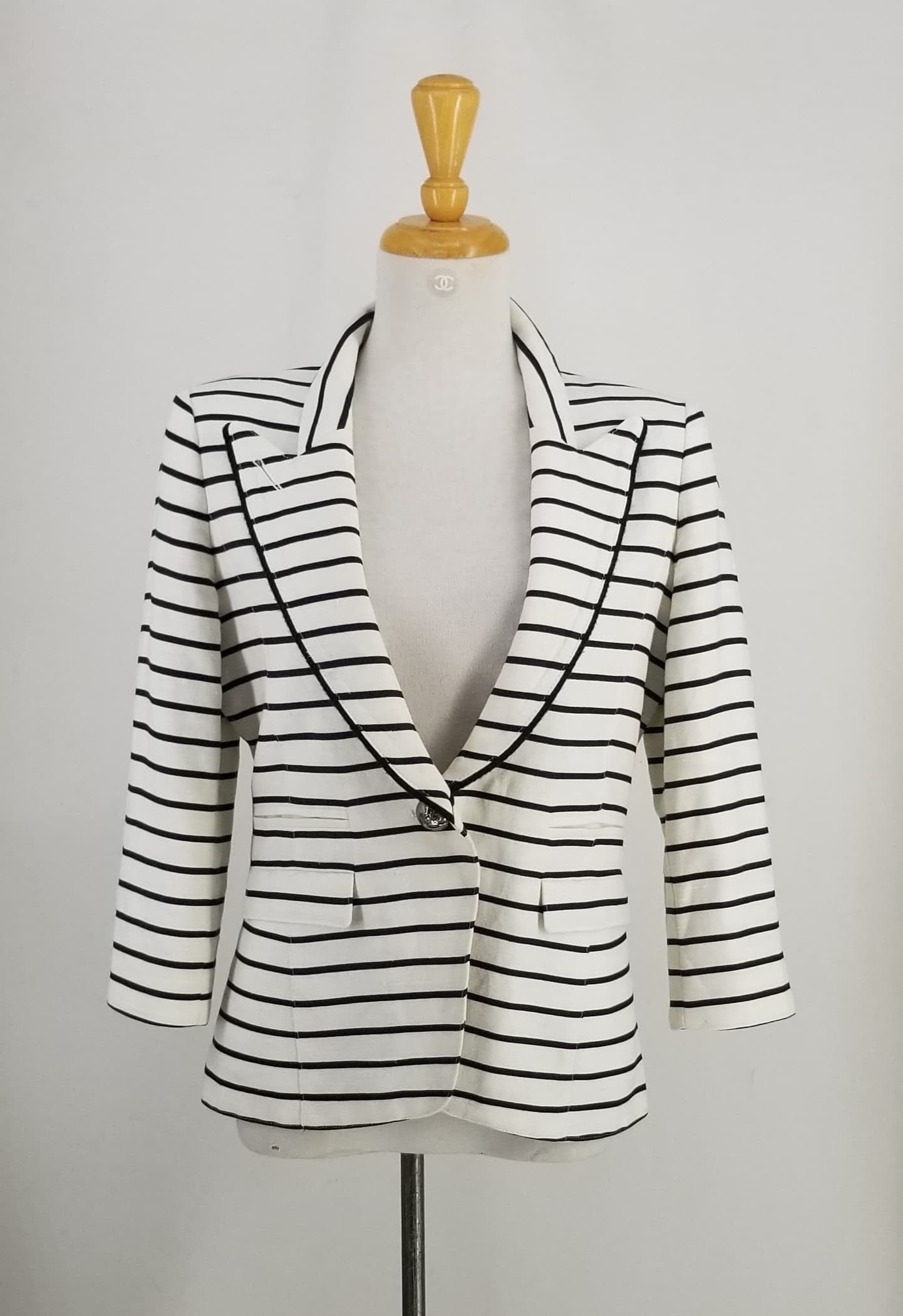 Authentic Smythe White Stripe Jacket