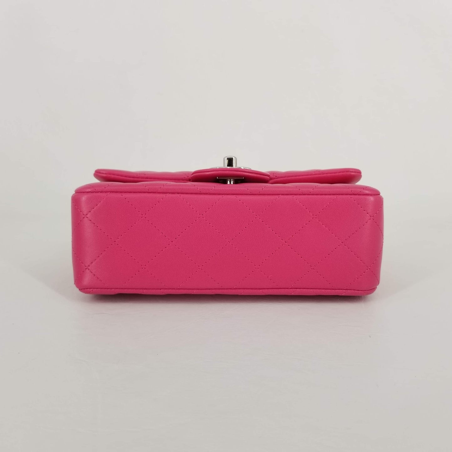 Authentic Chanel Fuchsia Pink Mini Flap Bag
