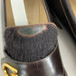 Authentic Gucci Brown Loafers Calf Hair Trim Sz 7.5
