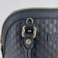 Authentic Gucci Black Leather Dome Bag