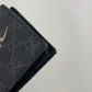 Authentic Gucci Monogram Kingsnake Bi Fold Wallet