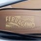 Authentic Salvatore Ferragamo Black Patent Miss Vara Flats Sz 6.5