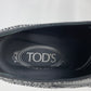 Authentic Tods Black Leather Wingtip Oxfords