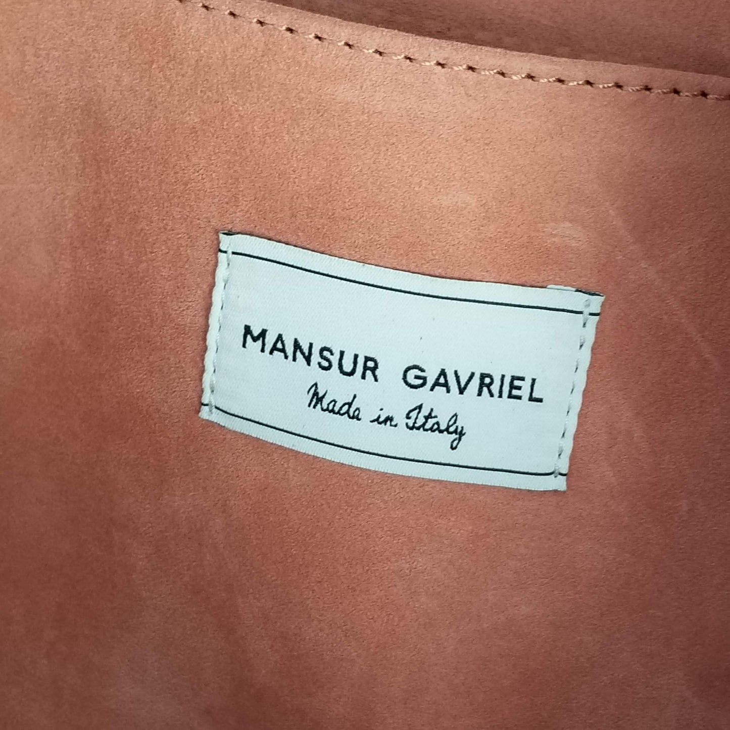 Authentic Mansur Gavriel Blush Rose Circle Bag