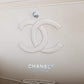 Authentic Chanel Beige Caviar 10” Double Flap