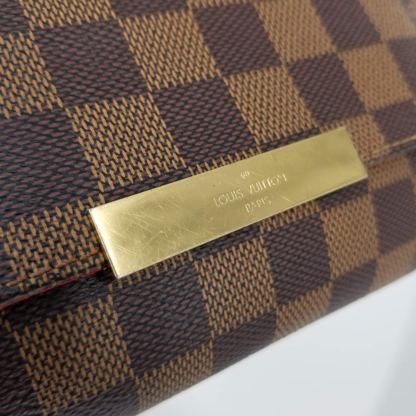 Authentic Louis Vuitton Damier Ebene Favourite MM