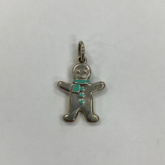 Authentic Tiffany Sterling Silver Gingerbread Man Charm