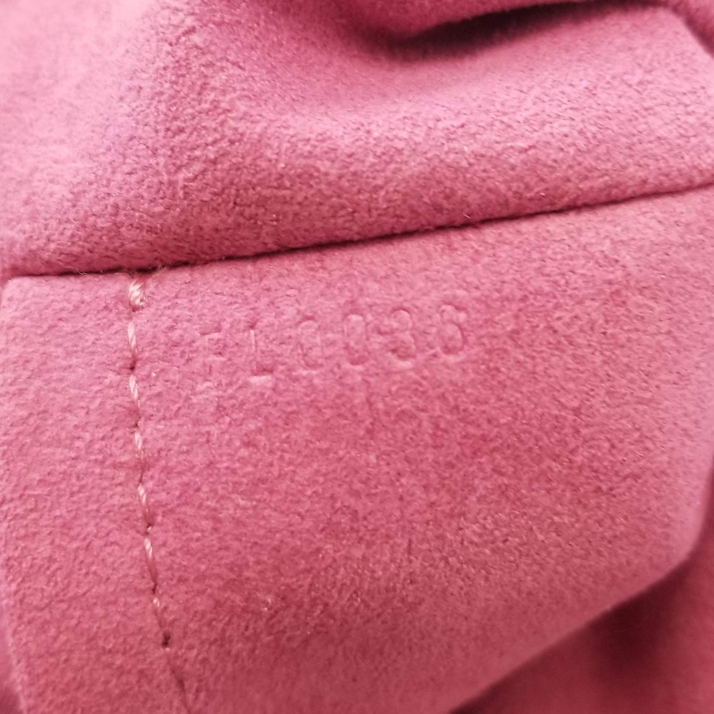 Authentic Louis Vuitton Pink Denim Baggy GM