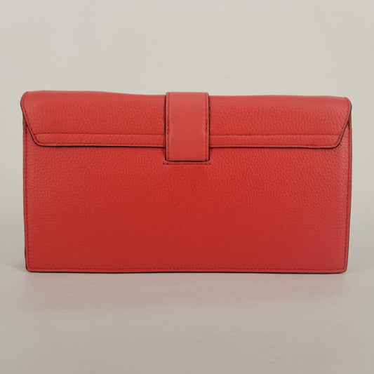 Authentic Kate Spade Coral "Havana” Bow Clutch
