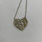 Authentic Tiffany Paloma Picasso SS Olive Leaf Heart 18" Necklace