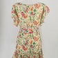 Authentic Diane Von Furstenberg Floral Ruffled Dress Sz 6
