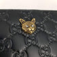 Authentic Gucci Black Cat Zippy Wallet