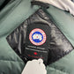 Authentic Canada Goose Black Light Weight Down Jacket Sz M