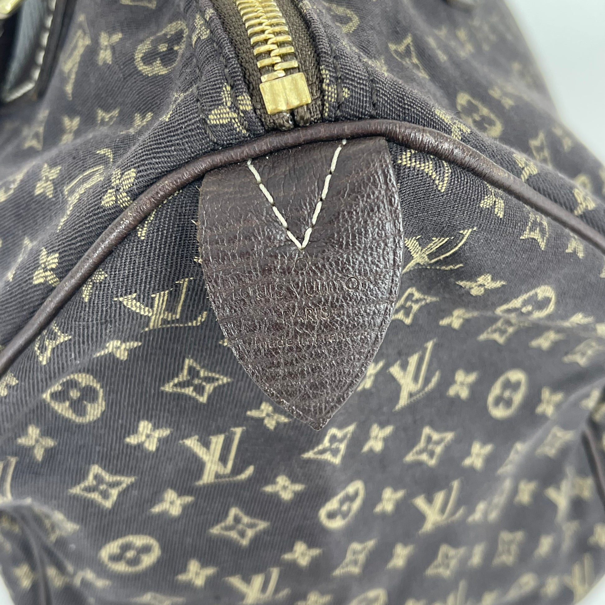 Authentic Louis Vuitton Chocolate Brown Mini-Lin Speedy 30 – Luxe Touch  Luxury Resale
