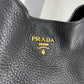 Authentic Prada Black Leather Tote