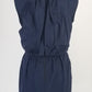 Authentic Lida Baday Blue and Navy Patterned Dress Sz 12