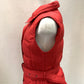 Authentic Burberry Red Down Filled Vest Sz S