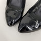 Authentic Gucci Plack Patent Almond Toe Pumps Women's Size 38-39 / 8
