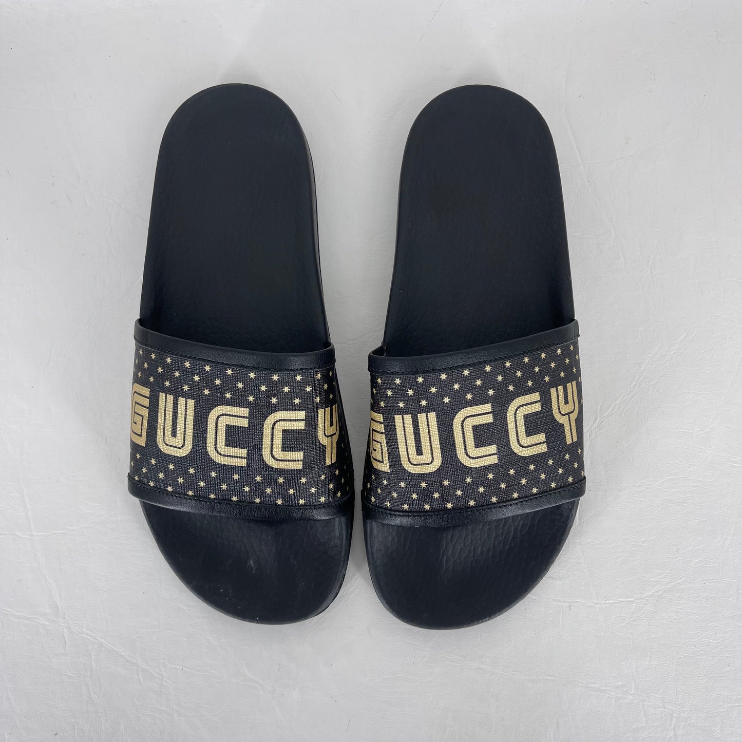 Authentic Gucci Gucci Black Slides
