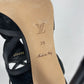 Authentic Louis Vuitton Black Cage Pumps Sz 38