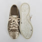 Authentic Gucci Gold Sneakers