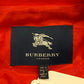 Authentic Burberry Red Classic Cotton Car Coat Sz 2