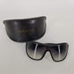 Authentic Gucci Black Shield Sunglasses GG1562