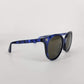 Authentic Gucci Blue Marble Sunglasses GG0091SA