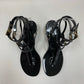 Authentic Valentino Black Jelly Sandals