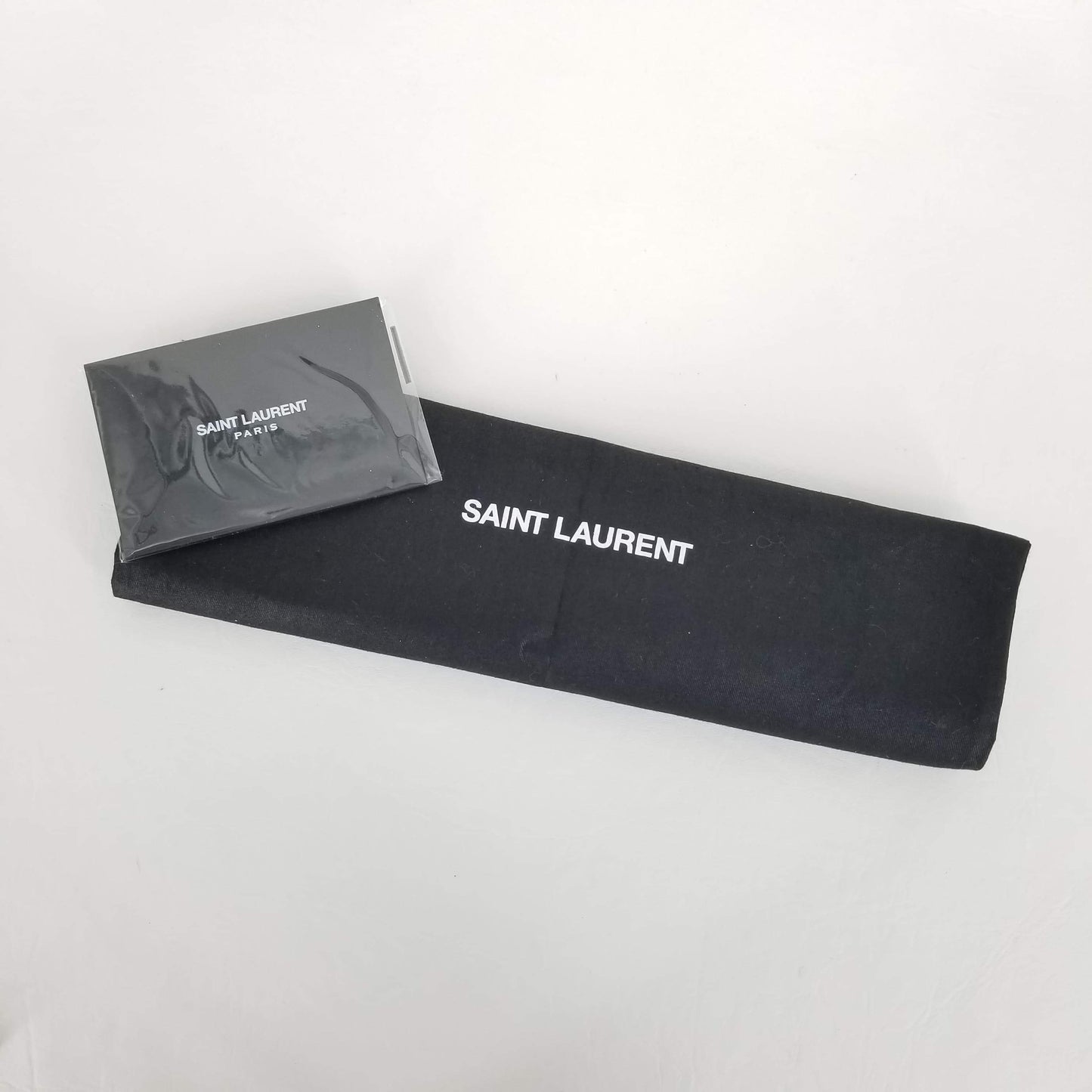 Authentic Saint Laurent Soft Crema Croc Embossed Mini Camera Bag