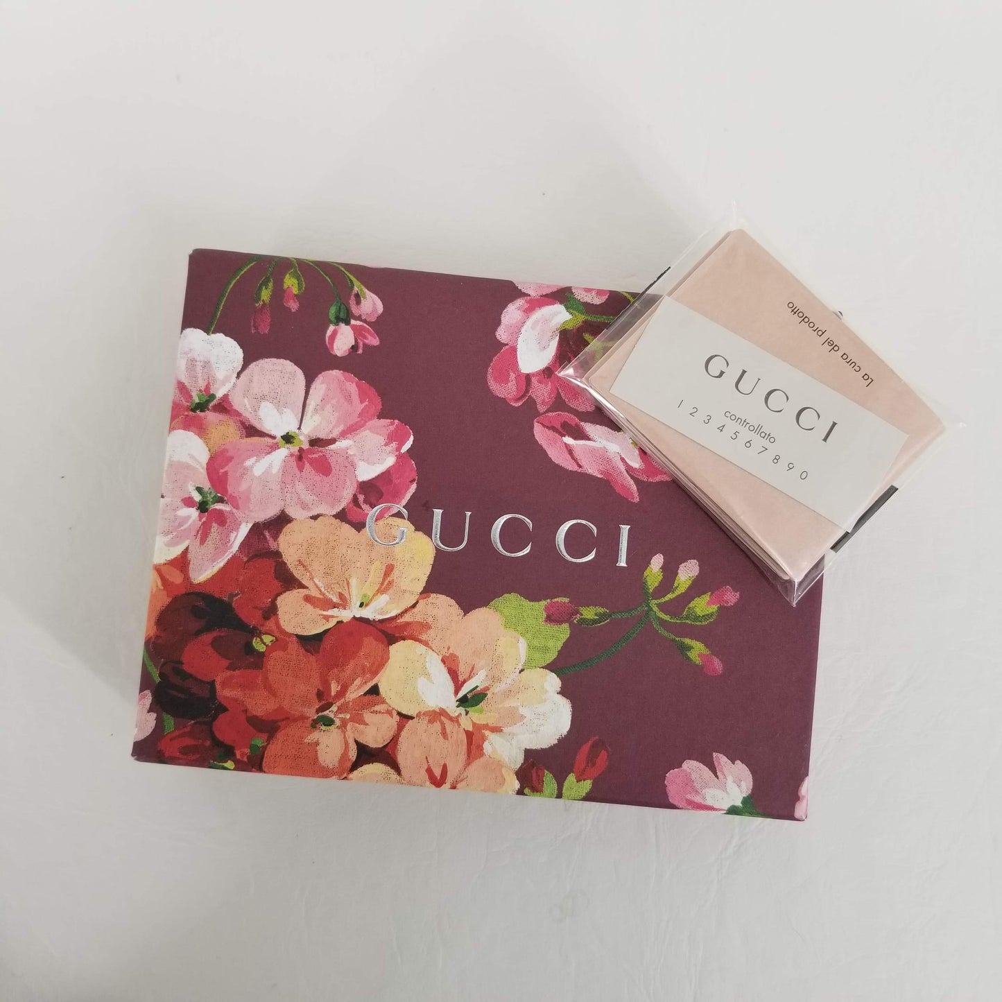 Authentic Gucci Blooms Key Pouch