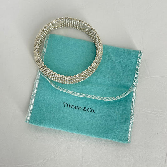 Authentic Tiffany Silver Somerset Bracelet